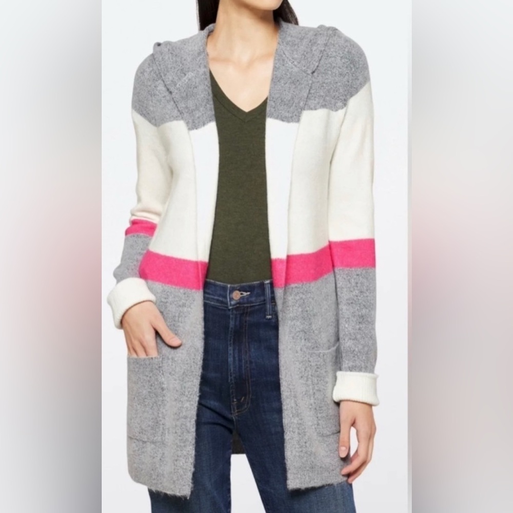 Love Ellie Kassidy Double Pocket Hooded Cardigan